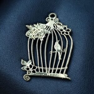 Unique Design German Silver Pendant Raw Material for DIY Jewelry