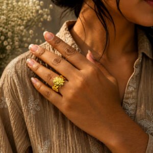 Anti Tarnish Rings Stylish Open Ring for Stylish Women
