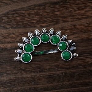 Oxidized Marathi Nosepin / Nath For Girls | Best Maharashtrian Press Nose Jewelry