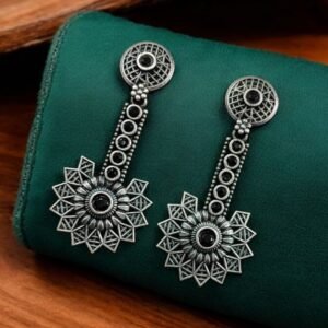 Silver Look aLike Dangler Earrings – Light Weight Casual Earring