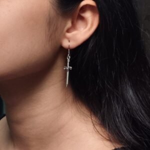 Elegant Sword Hook Earrings – Best Traditional Dangler Jewelry for Women