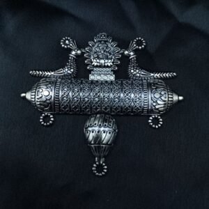 DIY Jewelry Ganesha Design Pendant in German Silver Raw Material