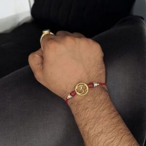 Raksha Bandhan Om Rakhi | Gold Plated Best Design for Beloved Brother