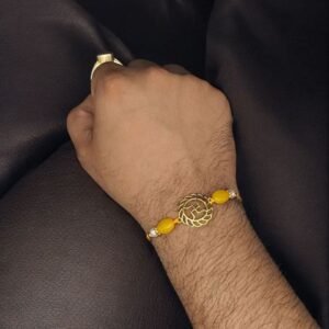 Raksha Bandhan 2025 Swastik Rakhi | Gold Plated Design for Brother