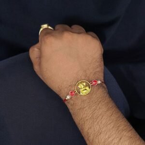 Buy Gold Plated Ganesha Rakhi Online 2025 | Perfect Raksha Bandhan Gift