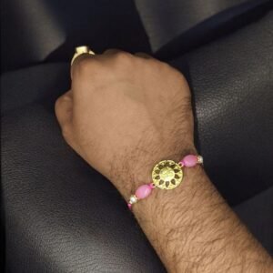 Oxidized Gold Plated Rakhi for Brother | Raksha Bandhan Special Gifts