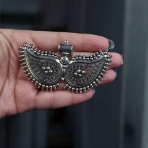 Traditional German Silver Pendant | DIY Jewelry Making Unique Raw Material