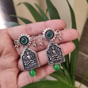 Lightweight Silver Plated Handmade Earrings | Unique Design Stylish Jewelry for Girls