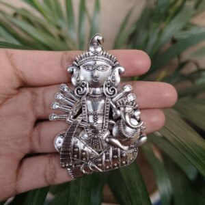 Silver Plated Unique Religious Pendant Raw Material for Premium Jewelry Making Crafts