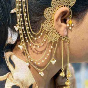 Beautiful Non Piercing Kashmiri Jhumka Ethnic Design Jewelry