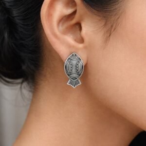 Fish Stud Earring Charming Stylish Jewelry for Beautiful Everyday Look