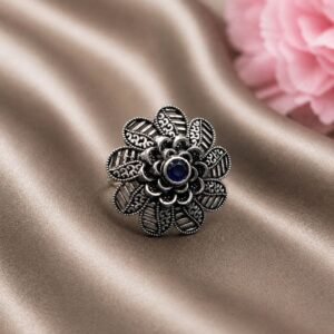 Floral Art Ring Designer Floral Jewelry for Stylish Everyday & Festive Look