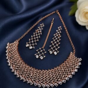 AD Necklace Set Premium Traditional Jewelry for Beautiful Look