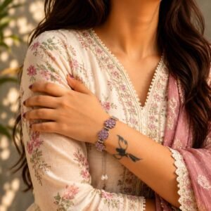 Designer Floral Bracelet Charming Premium Jewelry for Elegant Stylish Look