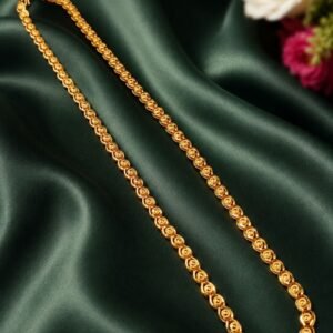 Designer Gold Plated Chain Beautiful Design for Stylish Look