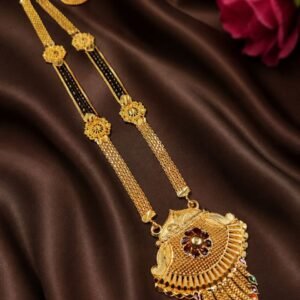 Beautiful Floral Mangal Sutra Elegant Design for Traditional Wear