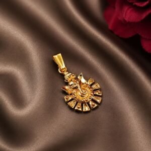 Lord Ganesha Pendant Divine Spiritual for Blessings & Traditional Wear