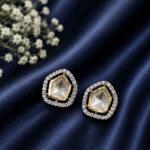 Designer AD Earring Dazzling Design for Elegant Fashion Wear