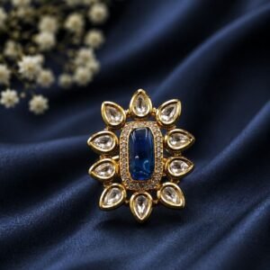 Floral Gold Ring Gorgeous Design for Elegant Fashion Style