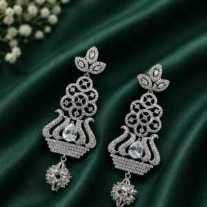 Fashionable AD Earring Stunning Design for Party Wear Style