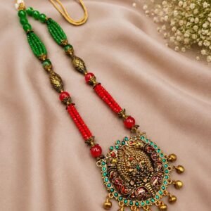 Meenakari Gold Necklace Traditional Jewelry for Festivals & Weddings Wear