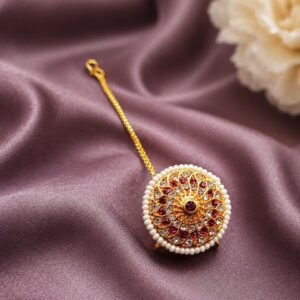 Golden Hair Accessories Gold Plated Hair Jewelry for Stylish Look