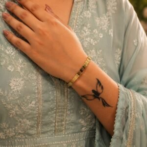 Premium Gold Plated Anti Tarnish Bangle Elegant Bracelet for Women