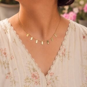 Unique Anti Tarnish Necklace Premium Gold Plated for Stylish Look