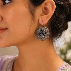Ethnic Floral Earring – Stunning Traditional Design for Elegant Festive Styling