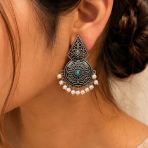 Elegant Silver Earring for Stunning Timeless Traditional and Modern Styling