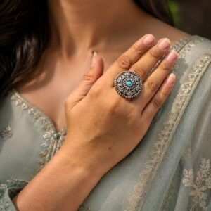 Silver Traditional Ring – Exquisite Ethnic Design for Graceful Styling