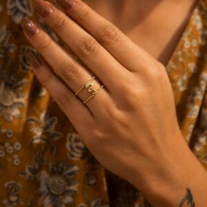 Anti Tarnish Rings Premium Look Casual Wear Ring
