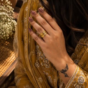 Anti Tarnish Rings Festival Designer Ring for Stylish Women