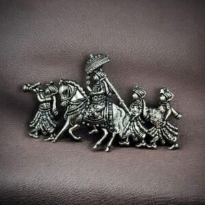 Barat Pendant Traditional Design German Silver Charm for DIY Jewelry Making Craft Supplies