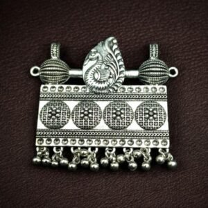Unique Peacock Design German Silver Pendant for DIY Jewelry Making Raw Material Craft Supplies