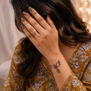 Anti Tarnish Rings Trendy Designer Luxury Ring