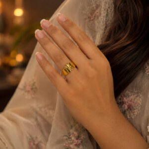 Anti Tarnish Rings Royal Looking Ring for Special Occasions