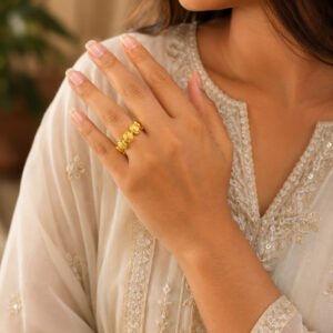 Anti Tarnish Rings Daily Wear Ring with Royal Finish