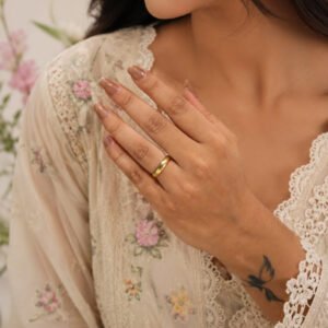 Anti Tarnish Rings Minimalist Ring for Elegant Everyday Style